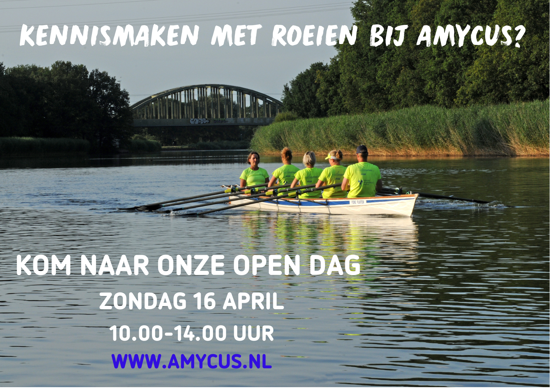 Open dag zaterdag 13 april 2024